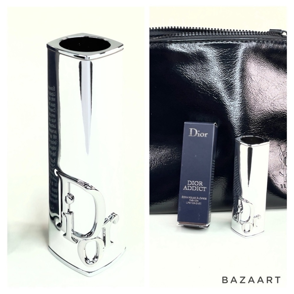 Brand New Yves Saint Lauren Pouch plus Dior Addict Refillable Lipstick Case - Picture 2 of 10